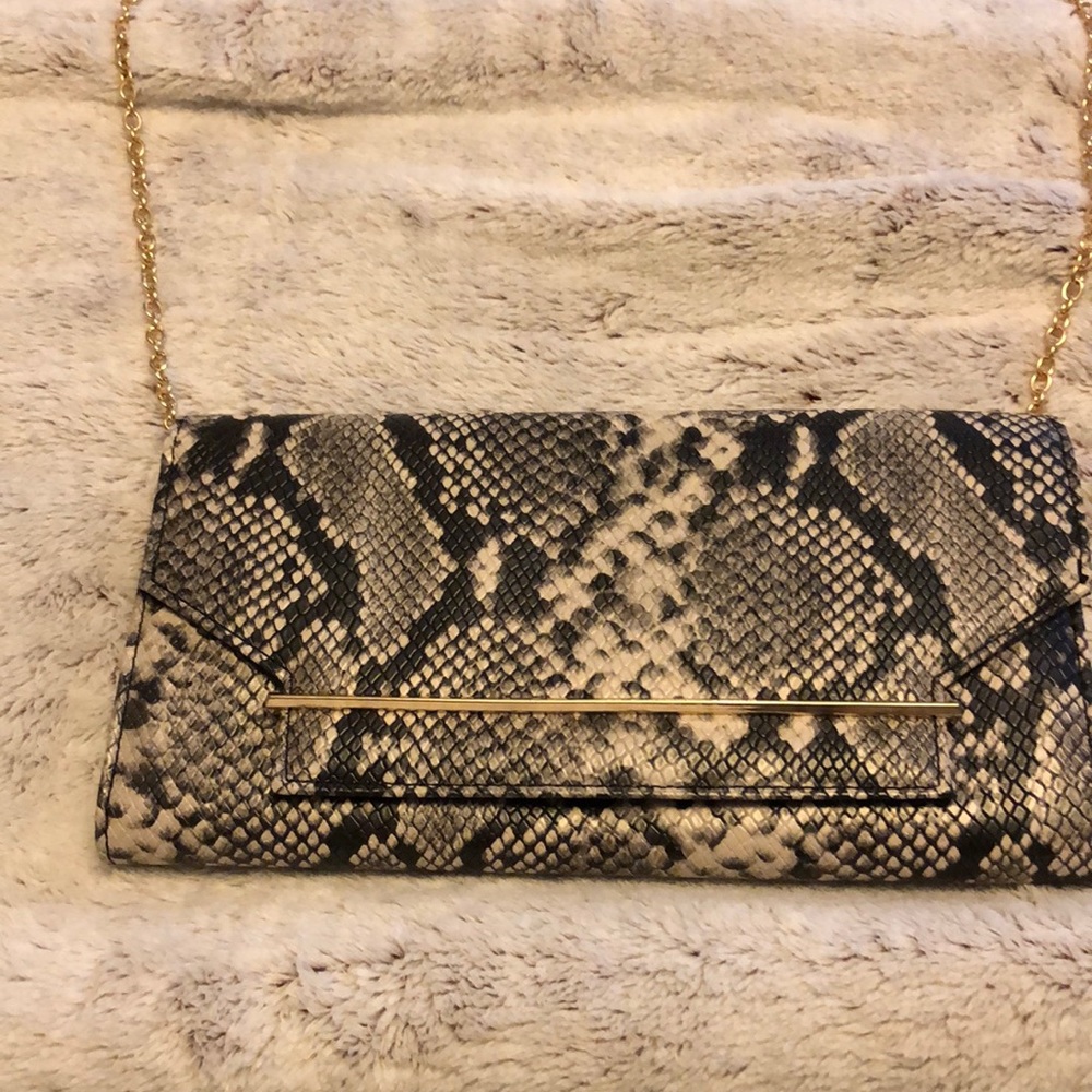 Aldo snake skin bag